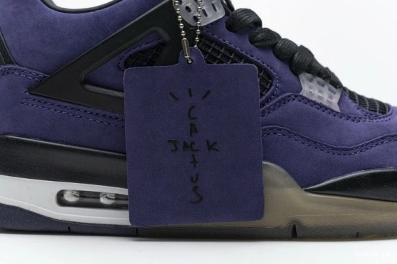 Purple AJ4-766302 Scott Jordan x 4 Travis Air AJ4-766302 Retro 0624